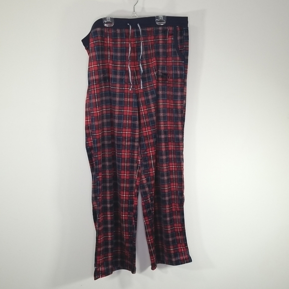 Nautica Plaid Women's 2 pc Fleece Pajamas Size XL Draw String - Picture 5 of 5